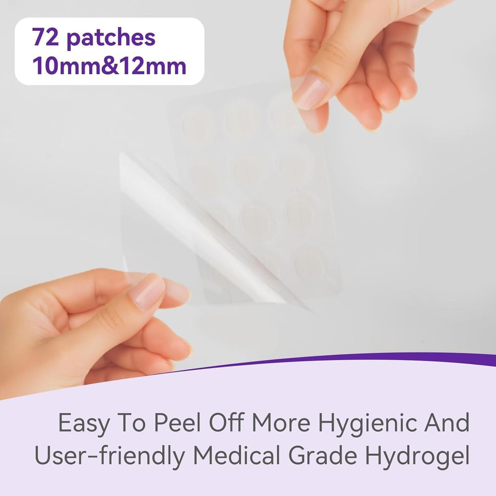 OMADOTO gentle-peel closeup illustrating easy removal without pulling