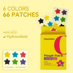 OMADOTO colorful array of star patches displaying variety and choice