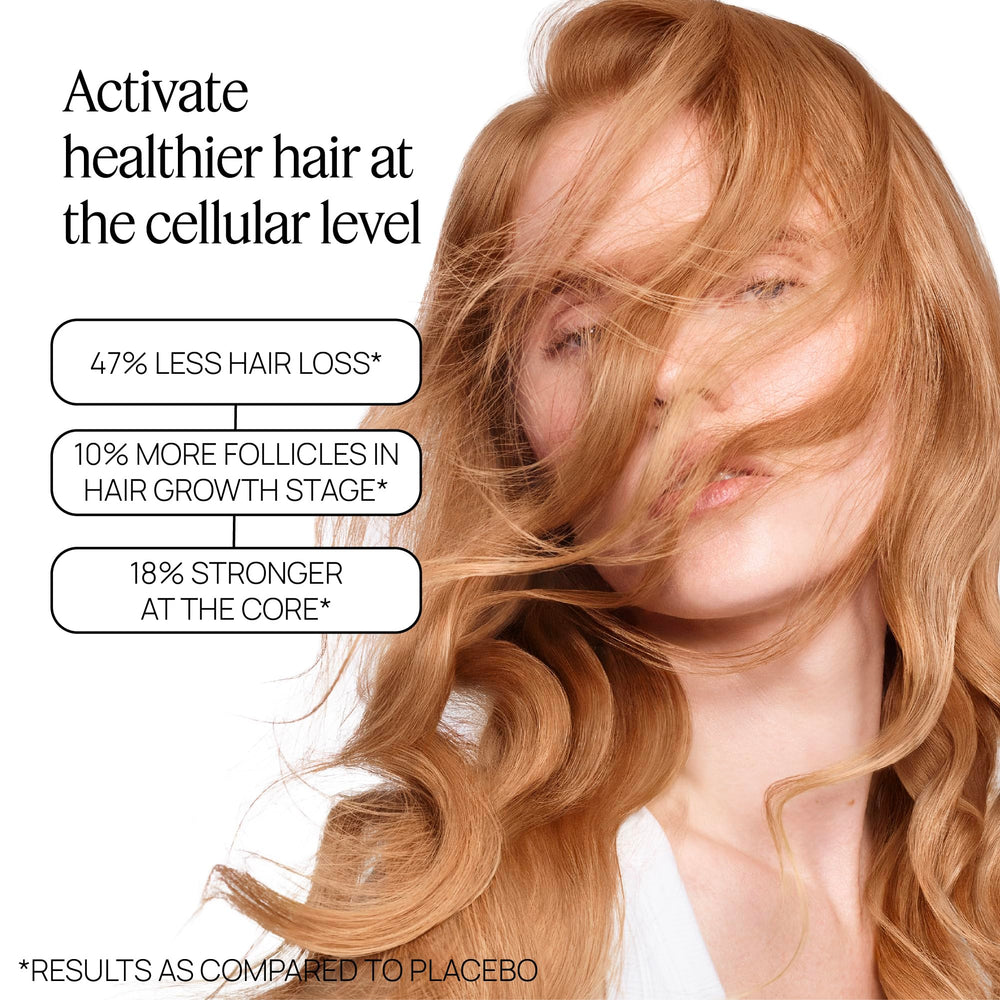 OMI WellBeauty texture close-up of serum droplet showing lightweight absorption benefit
