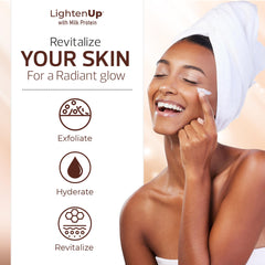 OMIC Lighten-Up product label close-up showing ingredient clarity and guidance