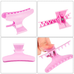 Ondder butterfly clip side detail highlighting spring and durable build