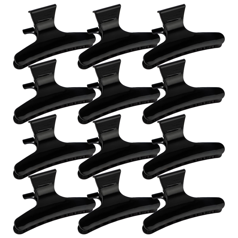 Ondder front packaging showing 12 black butterfly clips and professional styling convenience