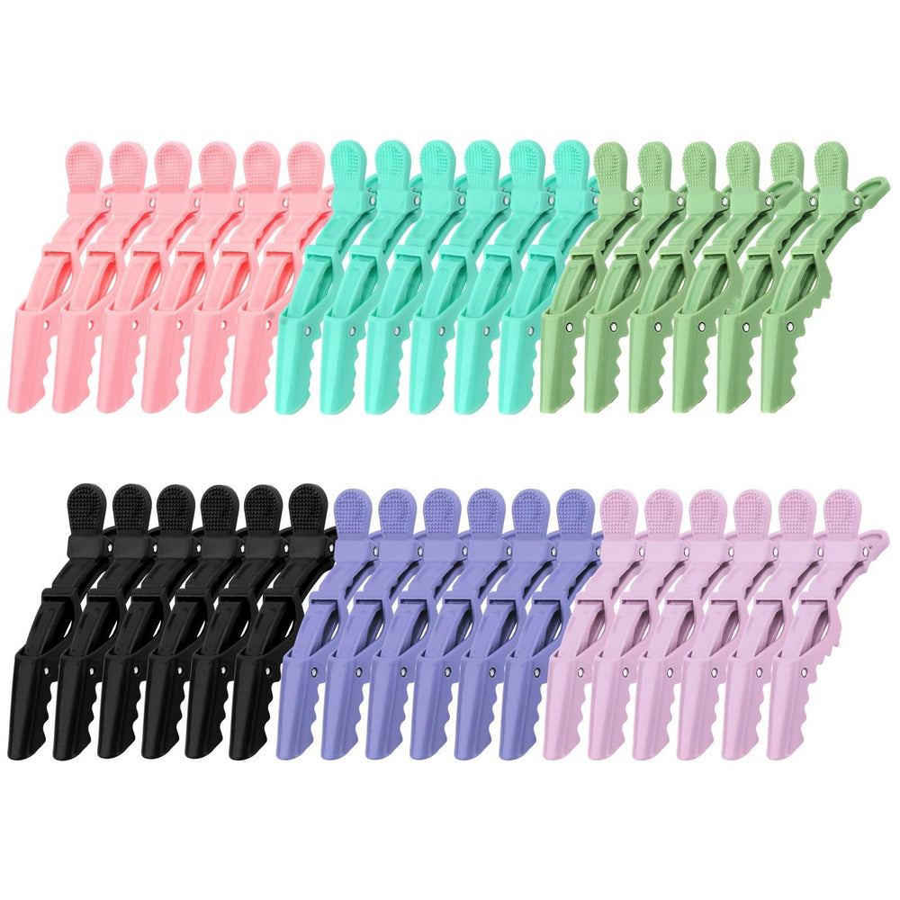 Ondder front view of 30-pack multicolor clips showing organized supply and quick access