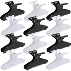 Ondder front packaging view showing 12 professional butterfly clips and clear benefits