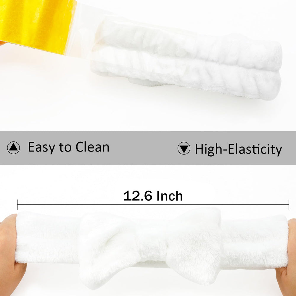 Ondder headband held in hand for size comparison showing comfortable stretch