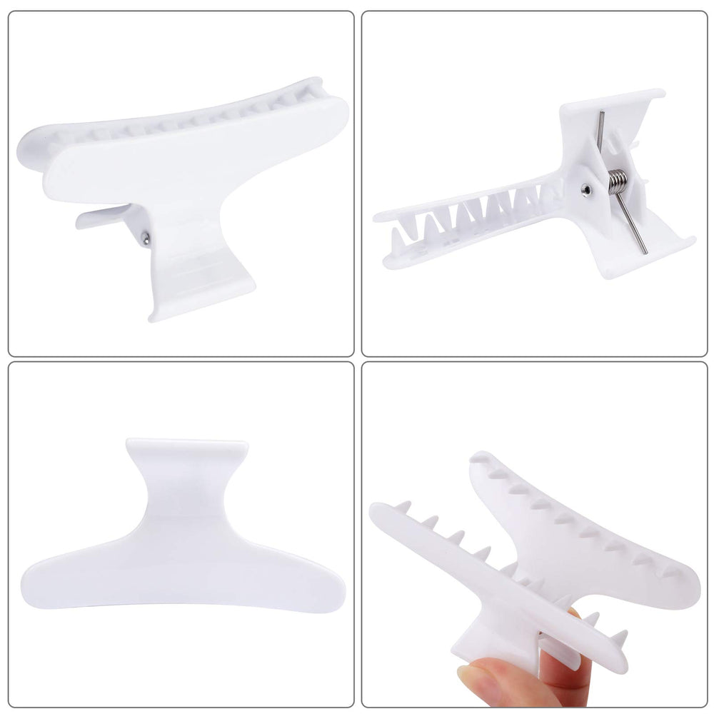 Ondder clip holding thick hair neatly without slipping