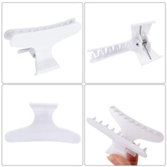 Ondder clip holding thick hair neatly without slipping