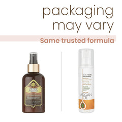 One 'n Only spritz on hand showing quick absorption for smoother styling