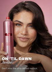 One Size spray mist closeup delivering even coverage and fast-drying finish