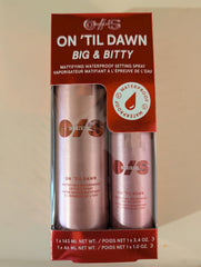 ONE/SIZE mist close-up demonstrating ultra-fine spray for even coverage