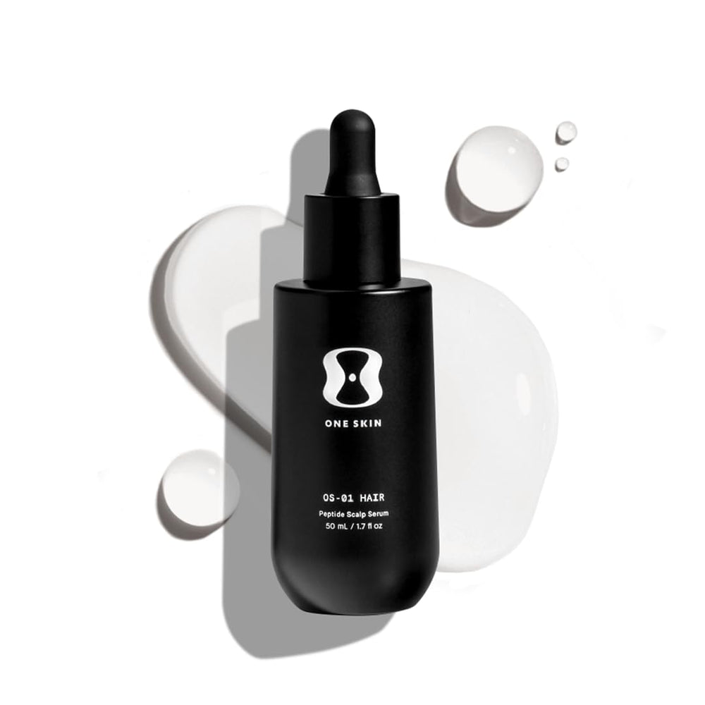 oneskin front bottle showing clean branding and compact size for easy use