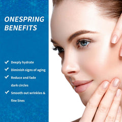 Onespring patch held in hand to show true size and portability