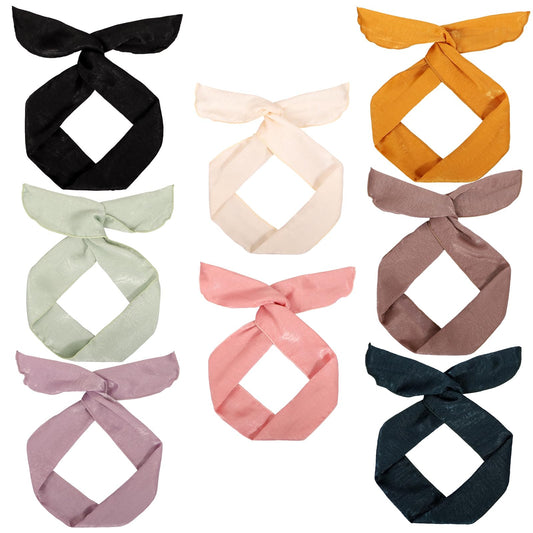 ONEYE front view of all eight headbands showing color variety and value