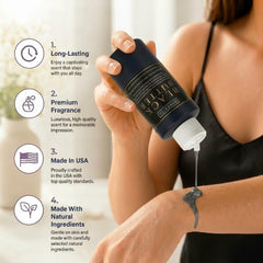 Onisavings Black Butter oil texture close-up highlighting smooth moisturizing finish