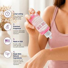 Onisavings oil texture close-up highlighting lightweight, non-greasy feel