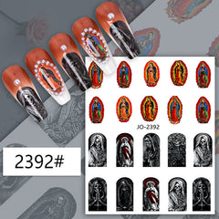 Onsdag lifestyle hand model wearing decal accents to show visual styling benefit.