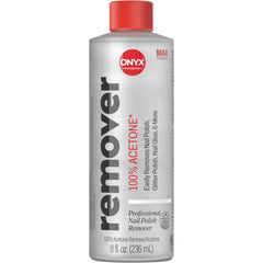 Onyx Professional bottle front view showing label and volume, clear visibility benefit