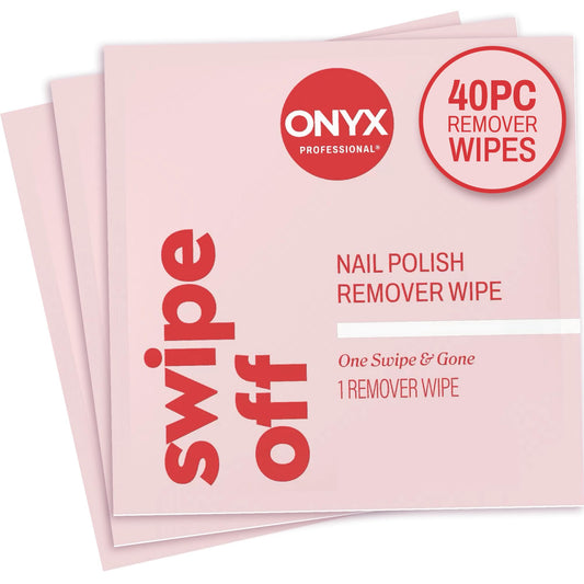 Onyx Professional front packaging showing 40 wipes and brand clarity and convenience