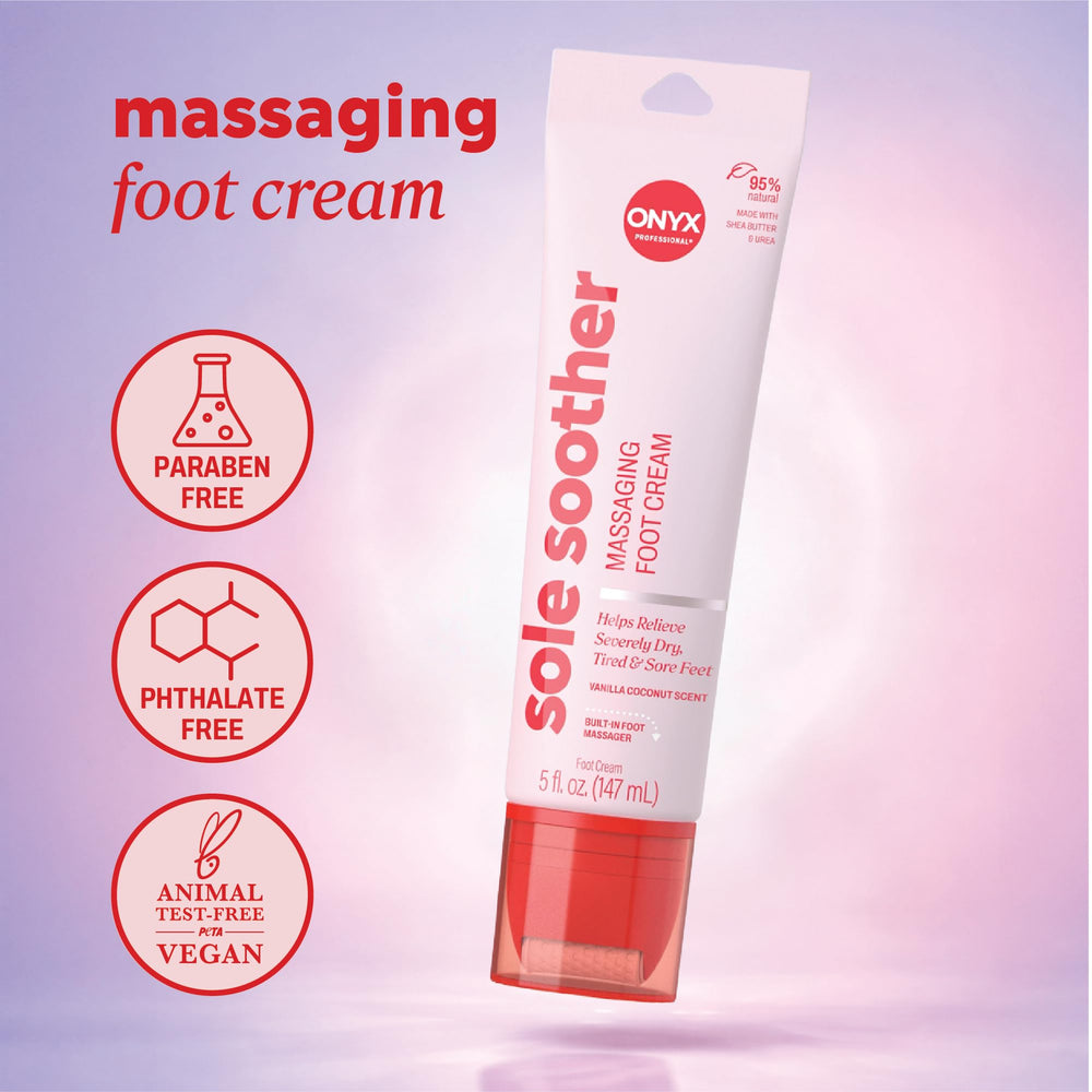 Onyx Professional creamy texture close-up showing smooth formula, fast absorption benefit