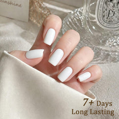 OpenLive application on fingernails showing even coats benefit salon-style result