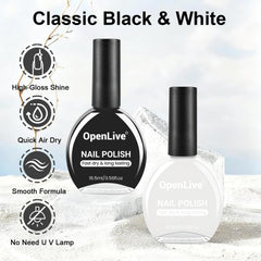 OpenLive bottle size scale against fingers illustrating generous volume