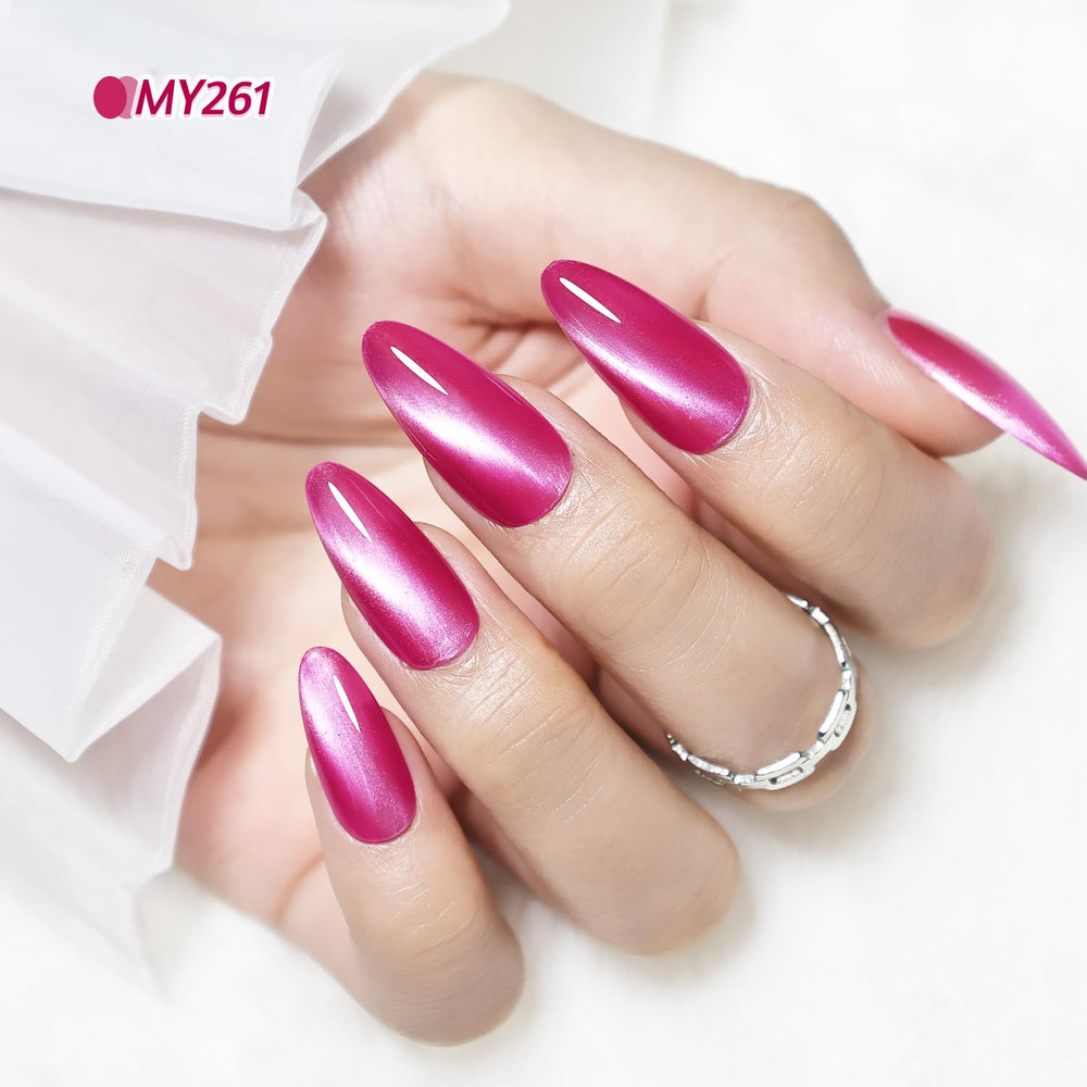 OpenLive nail wheel with six color swatches showing vibrant shades and long-lasting shine