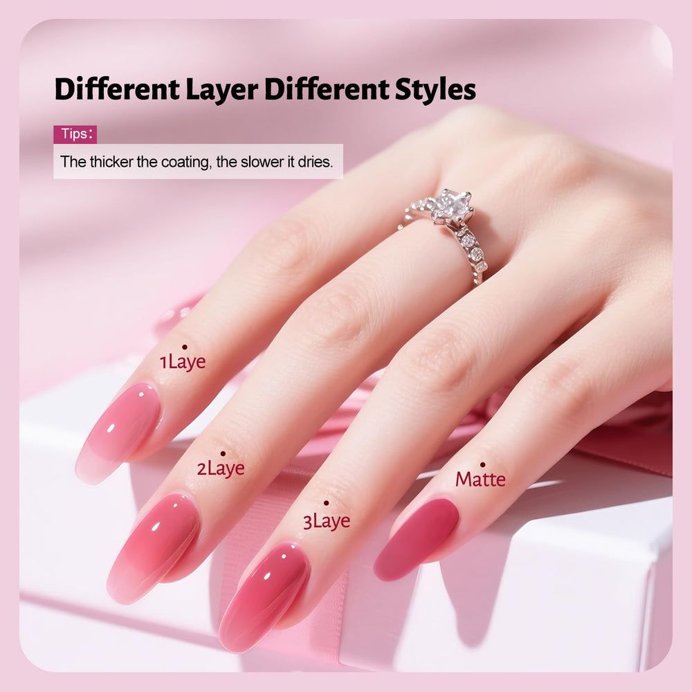 OpenLive color swatches on nail wheels showing buildable shades and variety