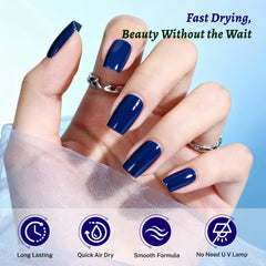 Close-up of OpenLive polish gloss highlighting reflective finish and high shine