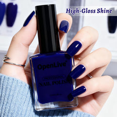 OpenLive applied on fingernails illustrating neat manicure and long-lasting look
