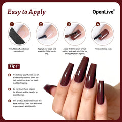 OpenLive polish texture with reflected light highlighting high gloss