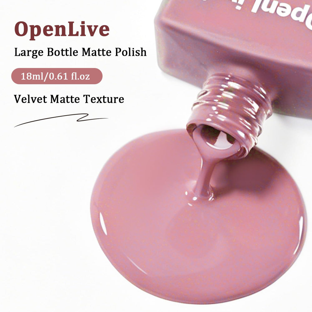 OpenLive nail polish gift packaging presented as a ready gift option
