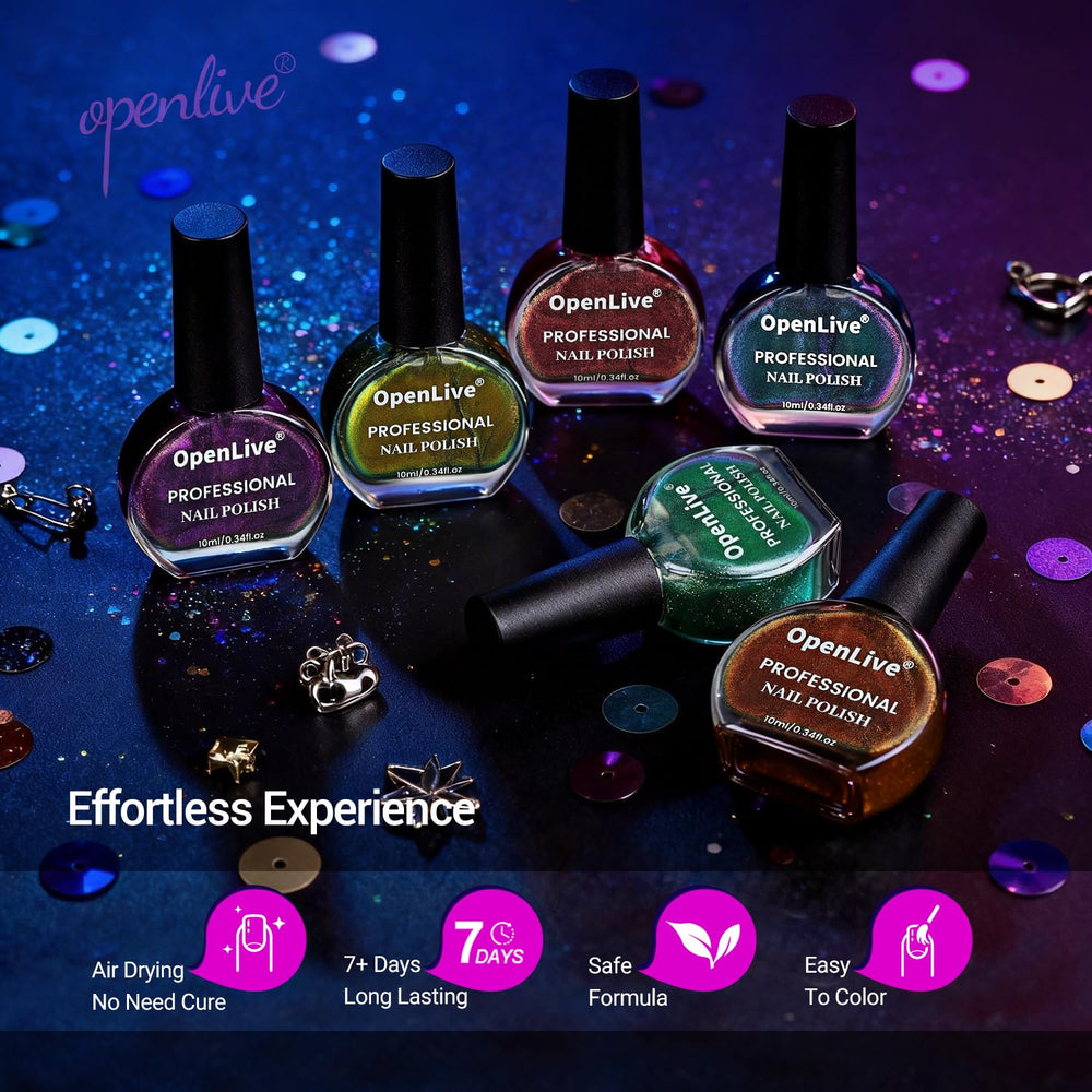 OpenLive on a dressing table lifestyle image inspiring at-home salon results