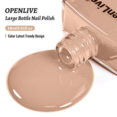 OpenLive at-home manicure scene showing easy DIY application and stylish results benefit