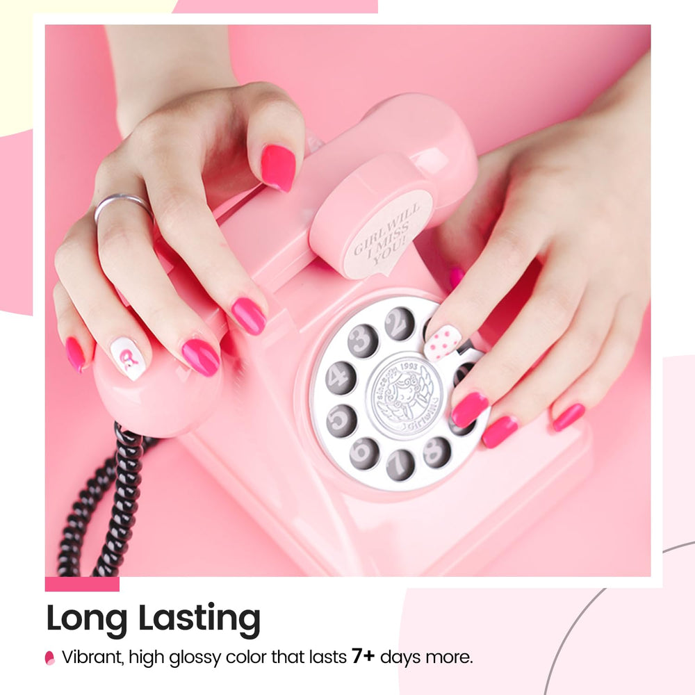 OpenLive manicure in use showing quick-dry benefit and polished look on hands