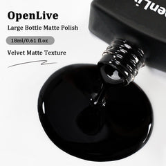OpenLive lifestyle hand shot demonstrating chic matte manicure for everyday style