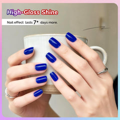 OpenLive polish being applied on nails for fast-dry convenience
