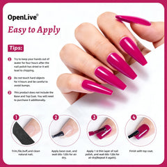 OpenLive bottle beside common items to show 18ml size and travel convenience