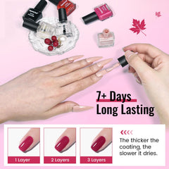 OpenLive nail wheel swatches displaying ten color range for easy selection