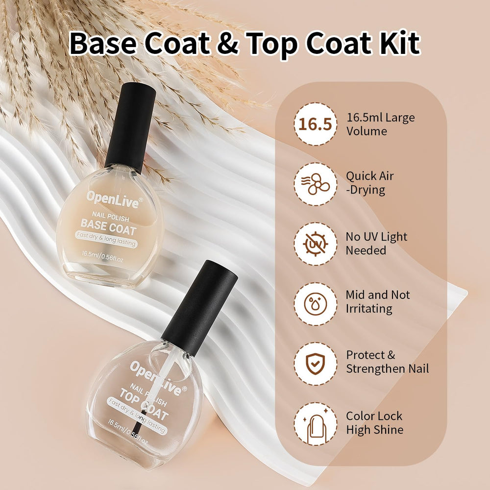 OpenLive texture drop on white showing smooth consistency and even coverage