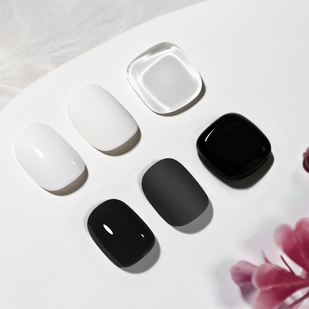 OpenLive white polish bottle close-up highlighting smooth pigment