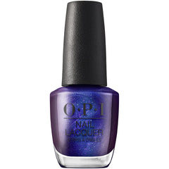 OPI bottle front view showing deep purple shimmer and salon-quality finish