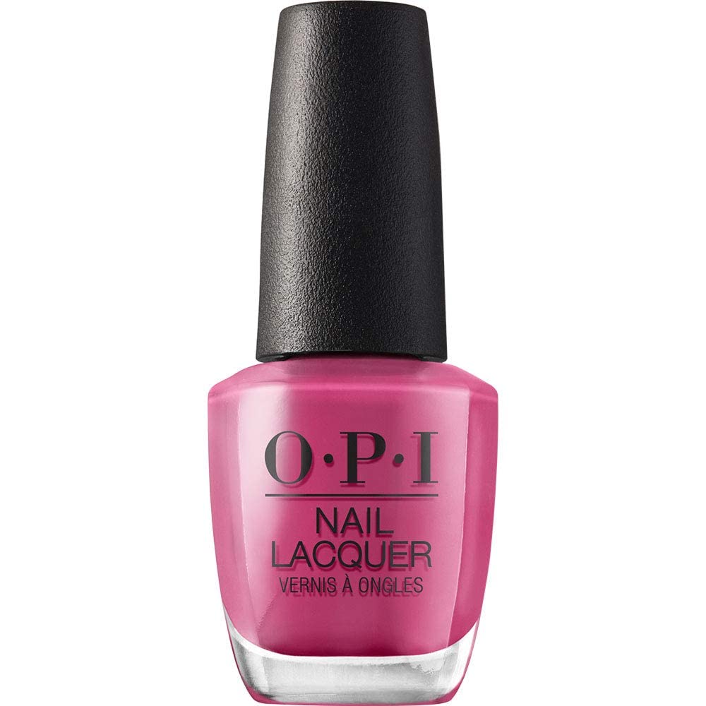 OPI front bottle view showing Aurora Berry-alis rich dark pink and glossy finish