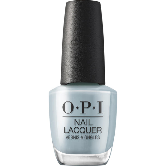 OPI bottle front view showing Baggy Jean Baby and glossy benefit