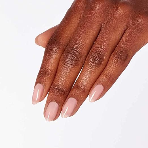 OPI bare my soul texture closeup showing glossy creme finish and leveling benefit