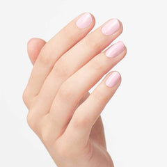 OPI bottle held in hand showing size and easy application scale benefit