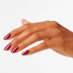 OPI lacquer on model hand demonstrating elegant color for everyday wear