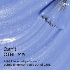 OPI pro-wide brush loaded with Can't CTRL Me lacquer for smooth application
