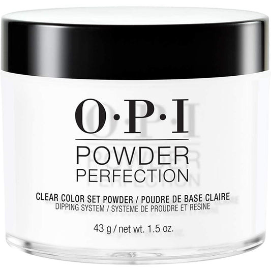 OPI clear color set front packaging showing product and brand benefit