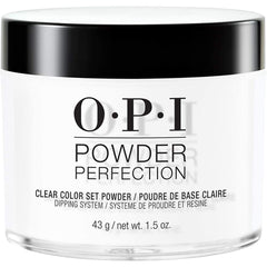 OPI clear color set front packaging showing product and brand benefit