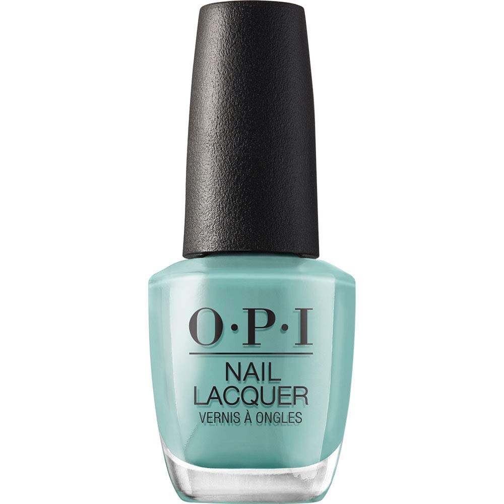 OPI bottle front view showing color and label, highlights true shade